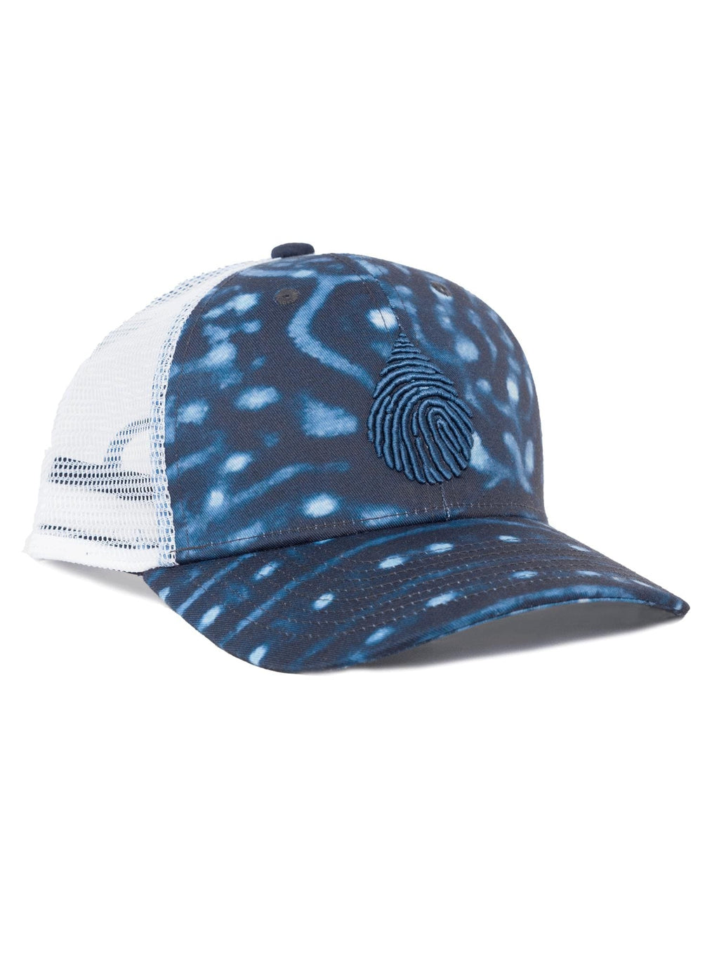 Waterlust Recycled Hat with a blue pattern