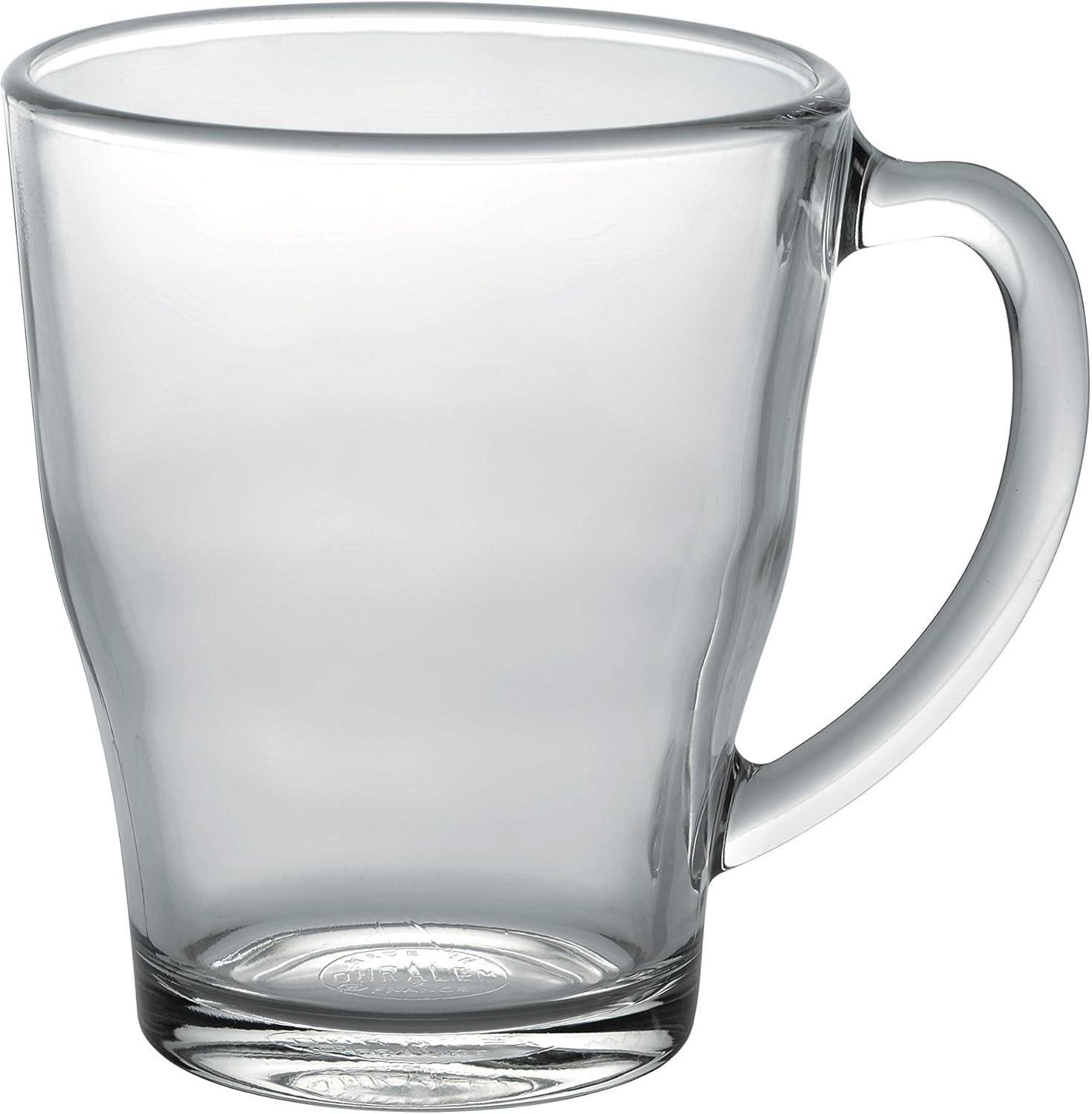 Crystal-clear durability—Duralex Cosy Glass Mug, lead-free and built to withstand every sip.