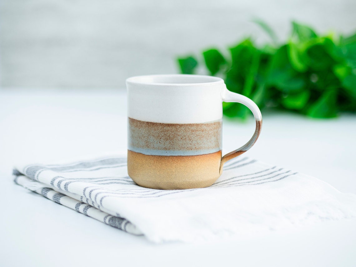 Artisan-crafted beauty—Spinware Coffee/Tea Mug, lead-free with unique, handcrafted details for a personalized touch.